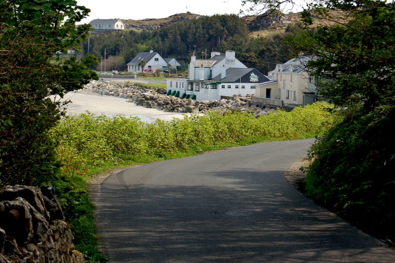 Aranmore Island - Main coastal road to Aphort - geograph.org.uk - 1166067.jpg